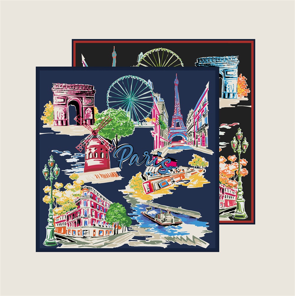 90CMTwill Silk Scarf Women Dou - Silk Scarf Square 评论和价格
