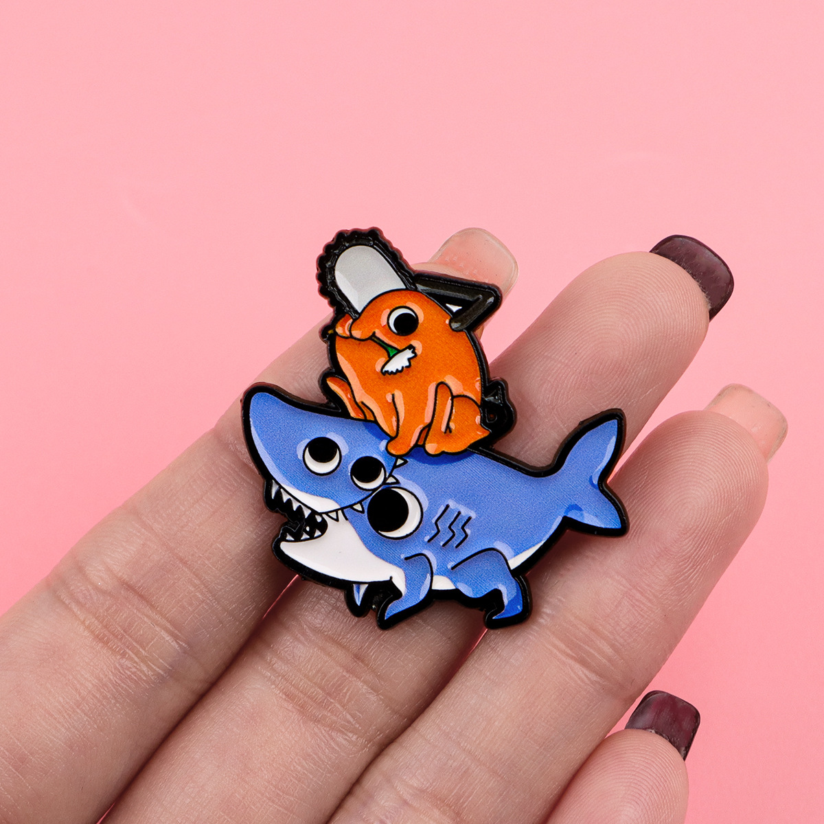 Chainsaw Man Anime Brooch Badg - Women'S Accessories Clothing 评论和价格