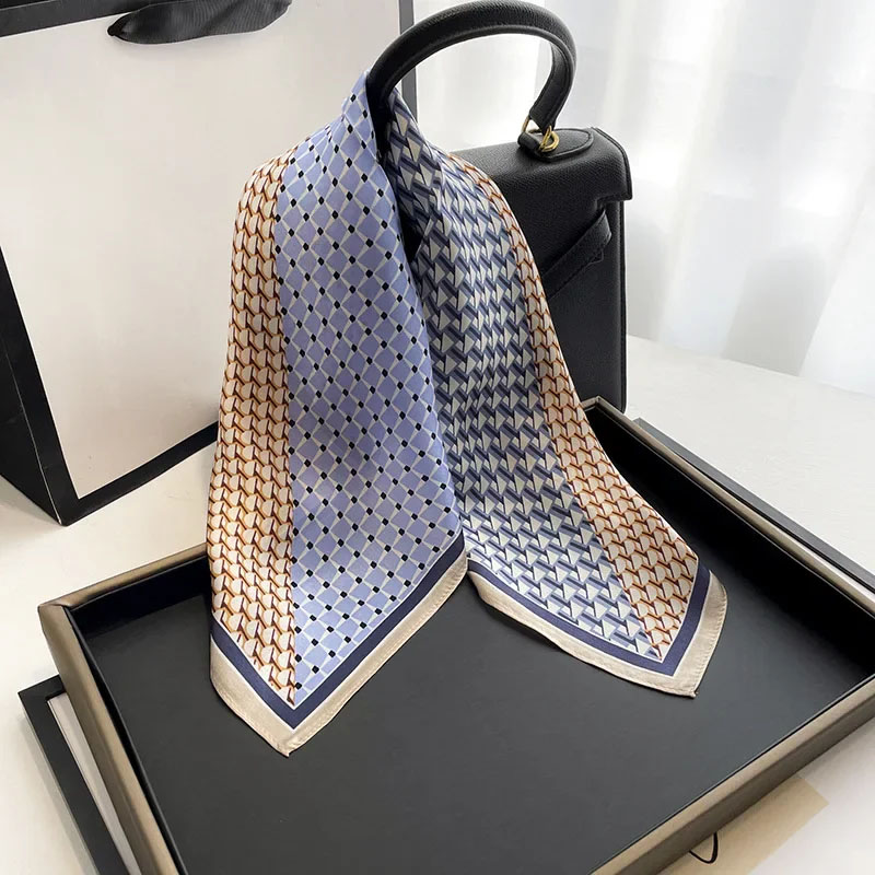 New scarf women spring printed - Silk Scarf Square 评论和价格