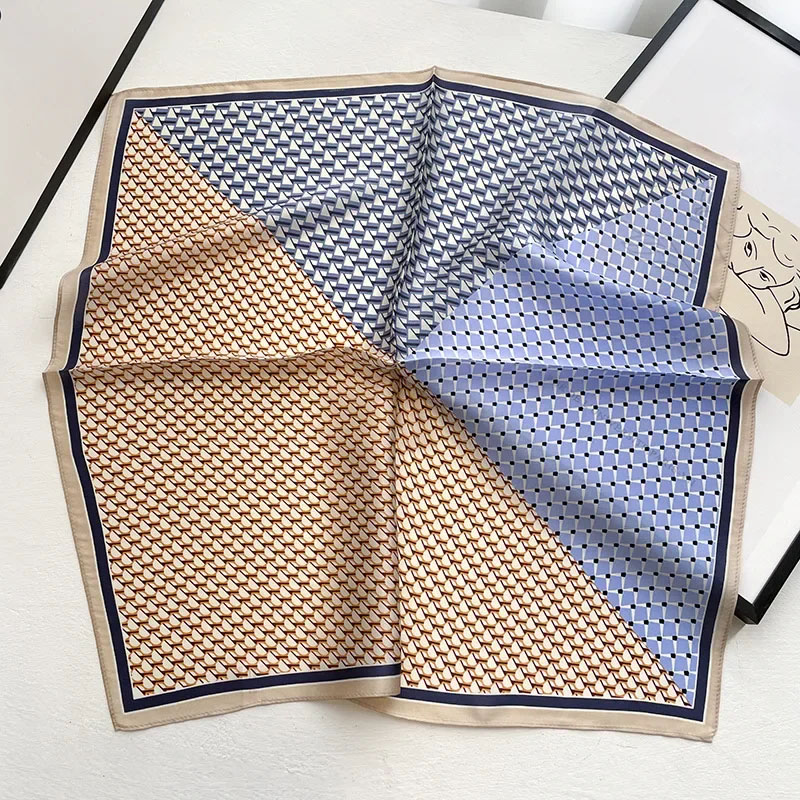New scarf women spring printed - Silk Scarf Square 评论和价格