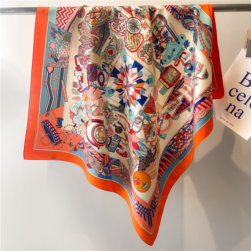 2026 New Square Twill Silk Sca - Silk Scarf Square 评论和价格
