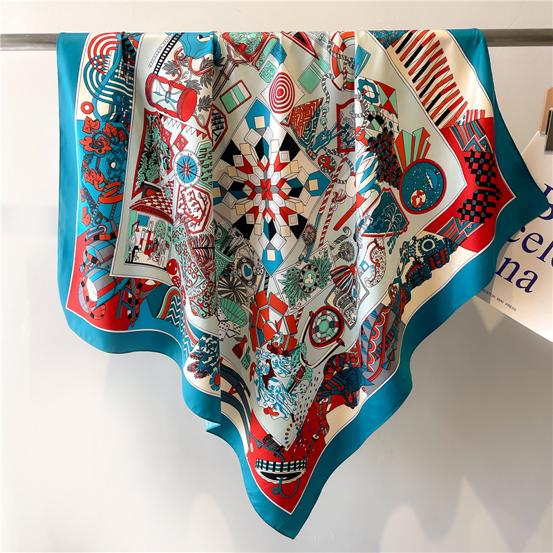 2026 New Square Twill Silk Sca - Silk Scarf Square 评论和价格