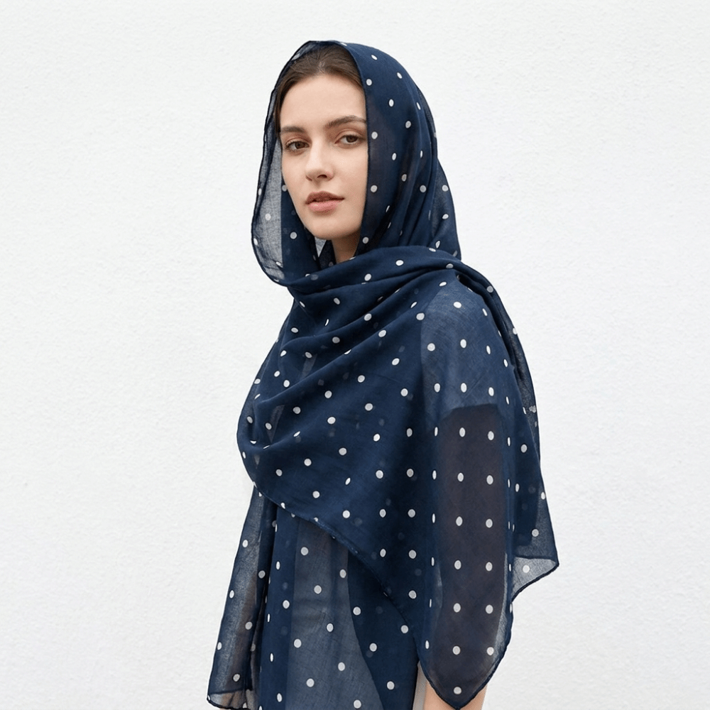 Sweet Sunscreen Polka Dot Head - Women'S Accessories Clothing 评论和价格