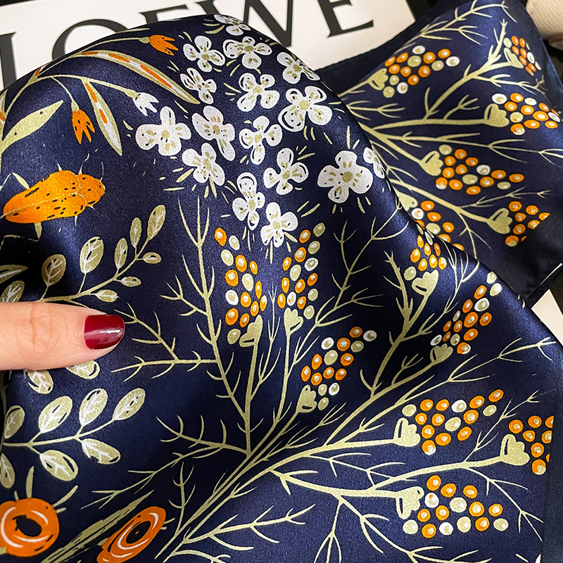 2026 Fashion 100% Real Silk Sq - Silk Scarf Square 评论和价格