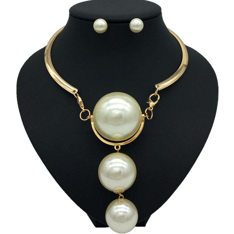 Dubai Gold Pearl Wedding Jewel - Women Accessories Dubai 评论和价格