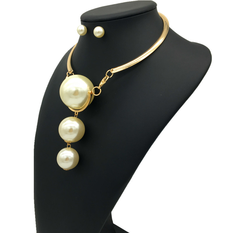 Dubai Gold Pearl Wedding Jewel - Women Accessories Dubai 评论和价格