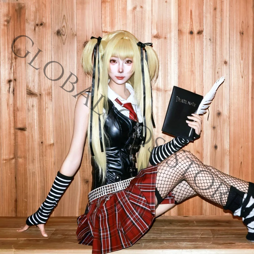 Anime Misa Amane Misamisa Cosp - Women'S Red Accessories 评论和价格