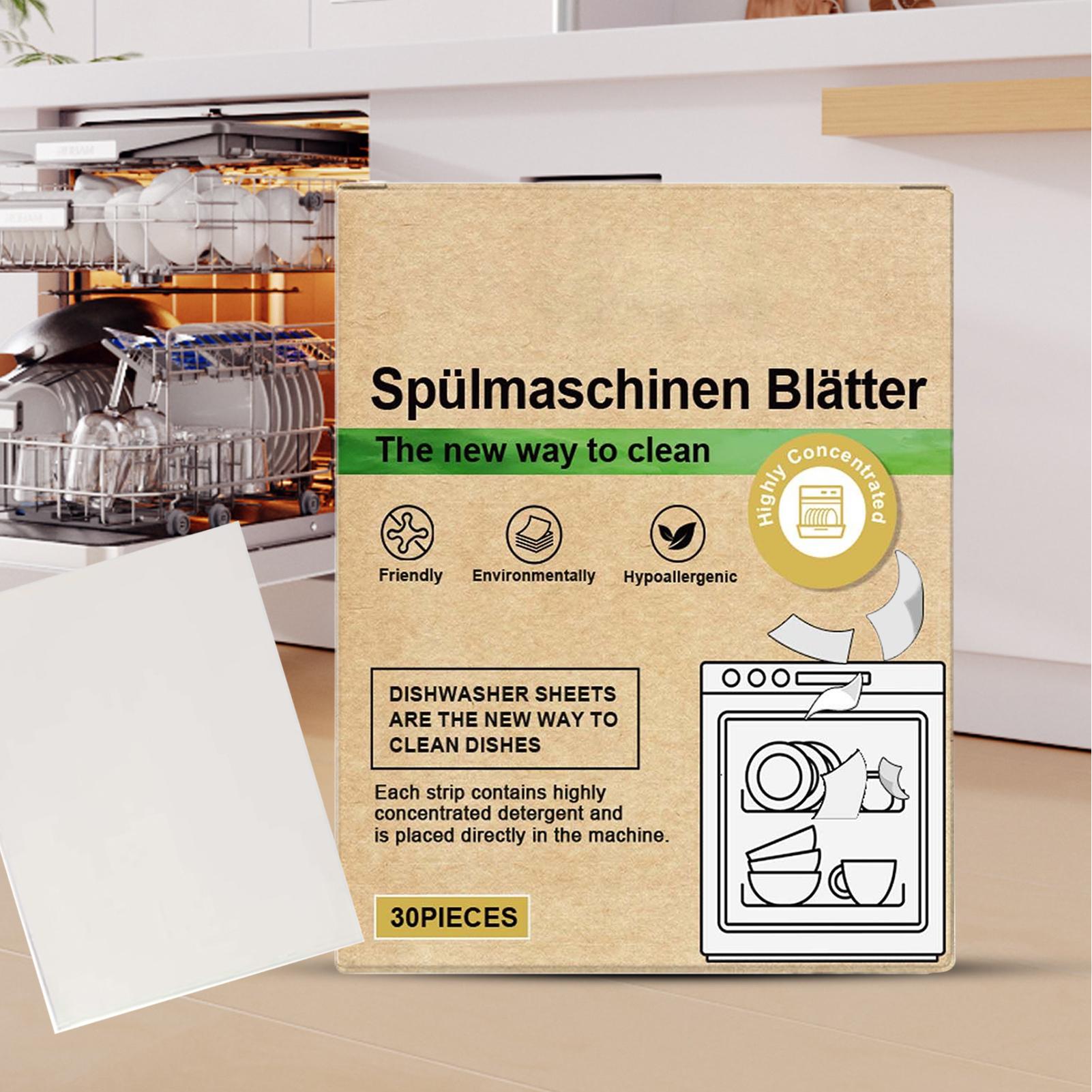 Dishwasher Cleaning Sheets Eff - Women Kitchen Accessories 评论和价格