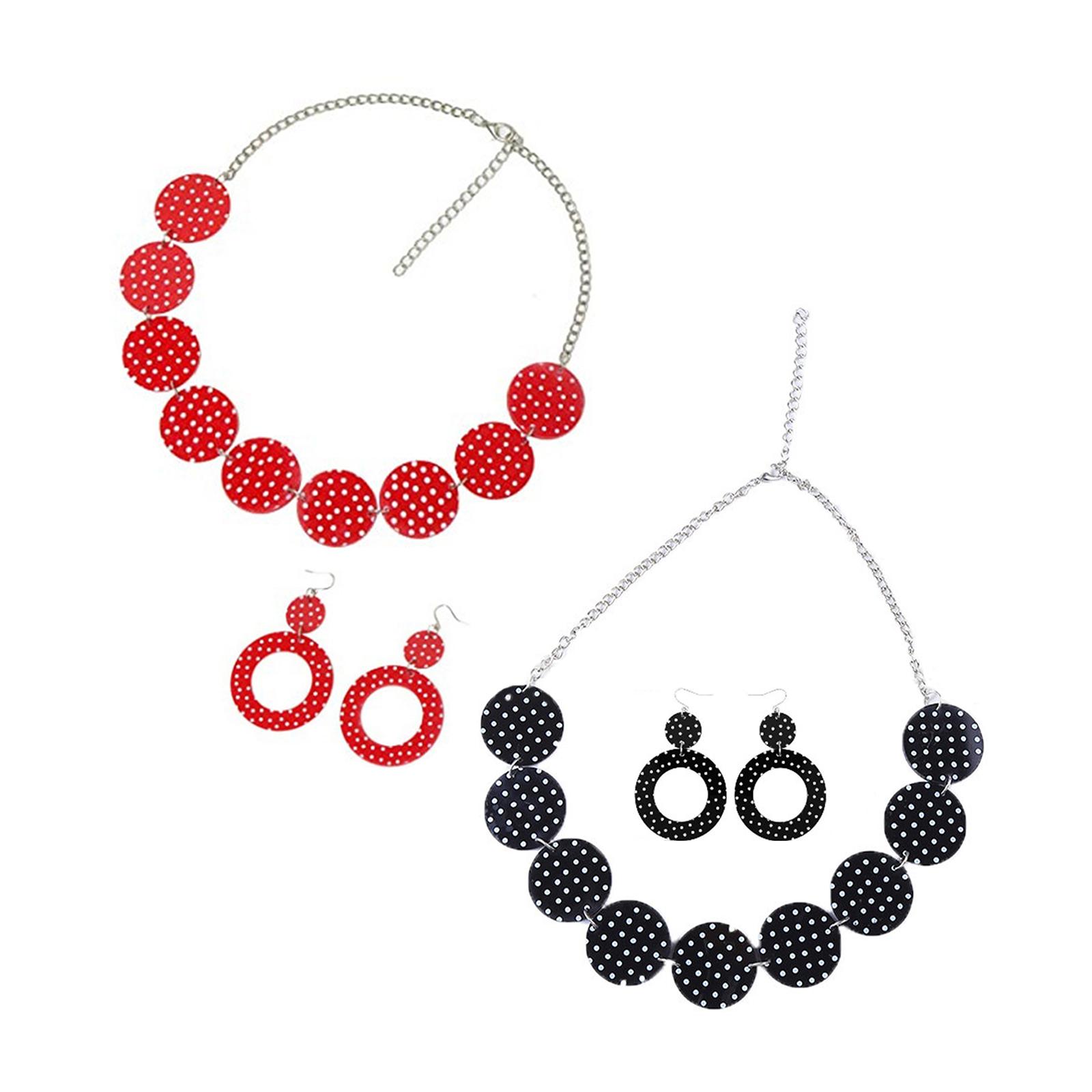 50'S Design Earrings and Neckl - Women'S Accessories In The 1950S 评论和价格