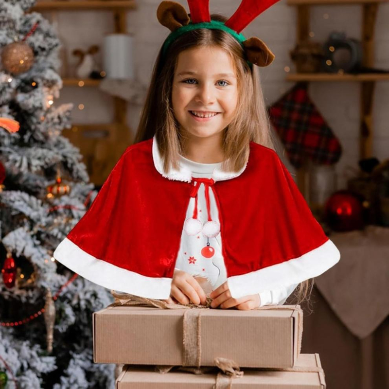 Women Girls Christmas Santa Cl - Women'S Red Accessories 评论和价格